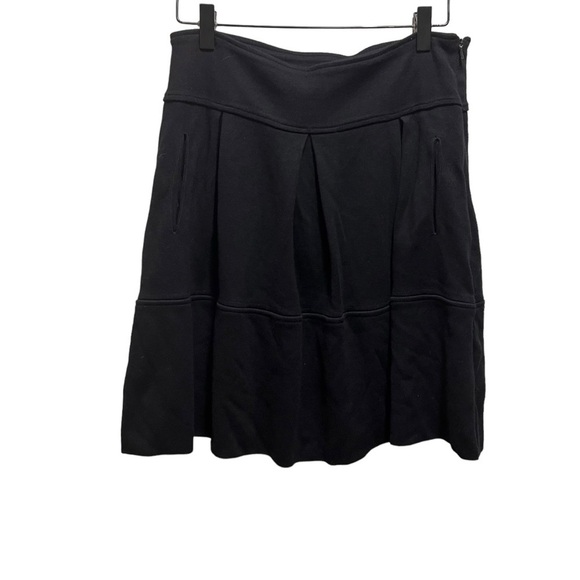 Zara Black Aline Skirt with Pockets Size Large - Picture 1 of 6